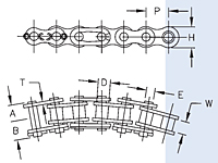 Dimensions<!--Side Bow Chain-->